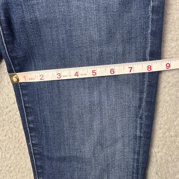 Mother The Weekender Fray Mint Condition Size 26 Designer Denim Dark Wash - Picture 6 of 11